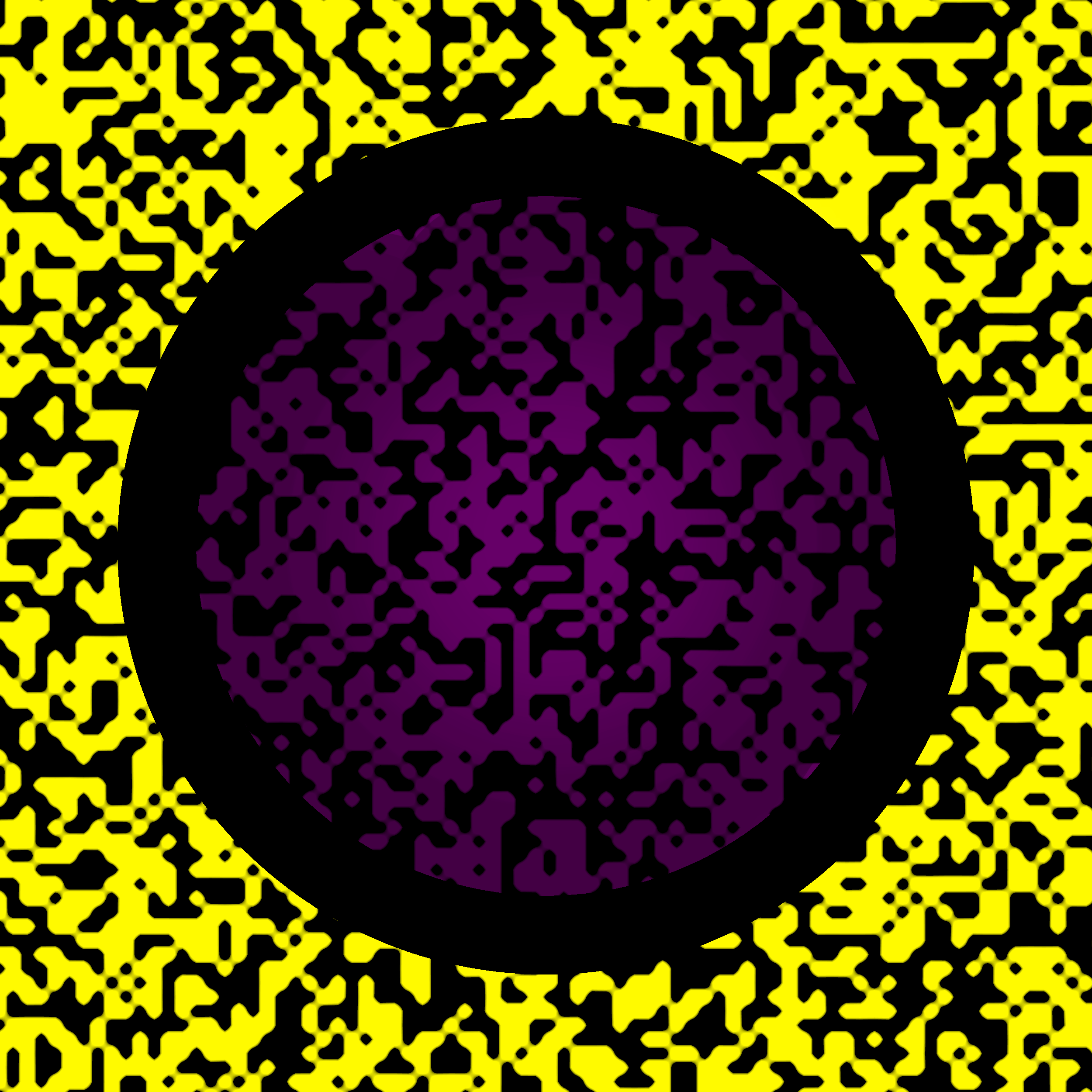 Purple jiggle illusion